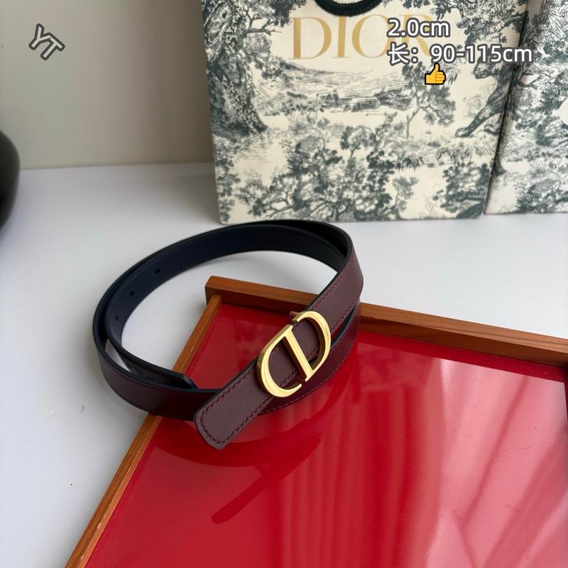 Dior belt 20mmX90-115cm 8L53